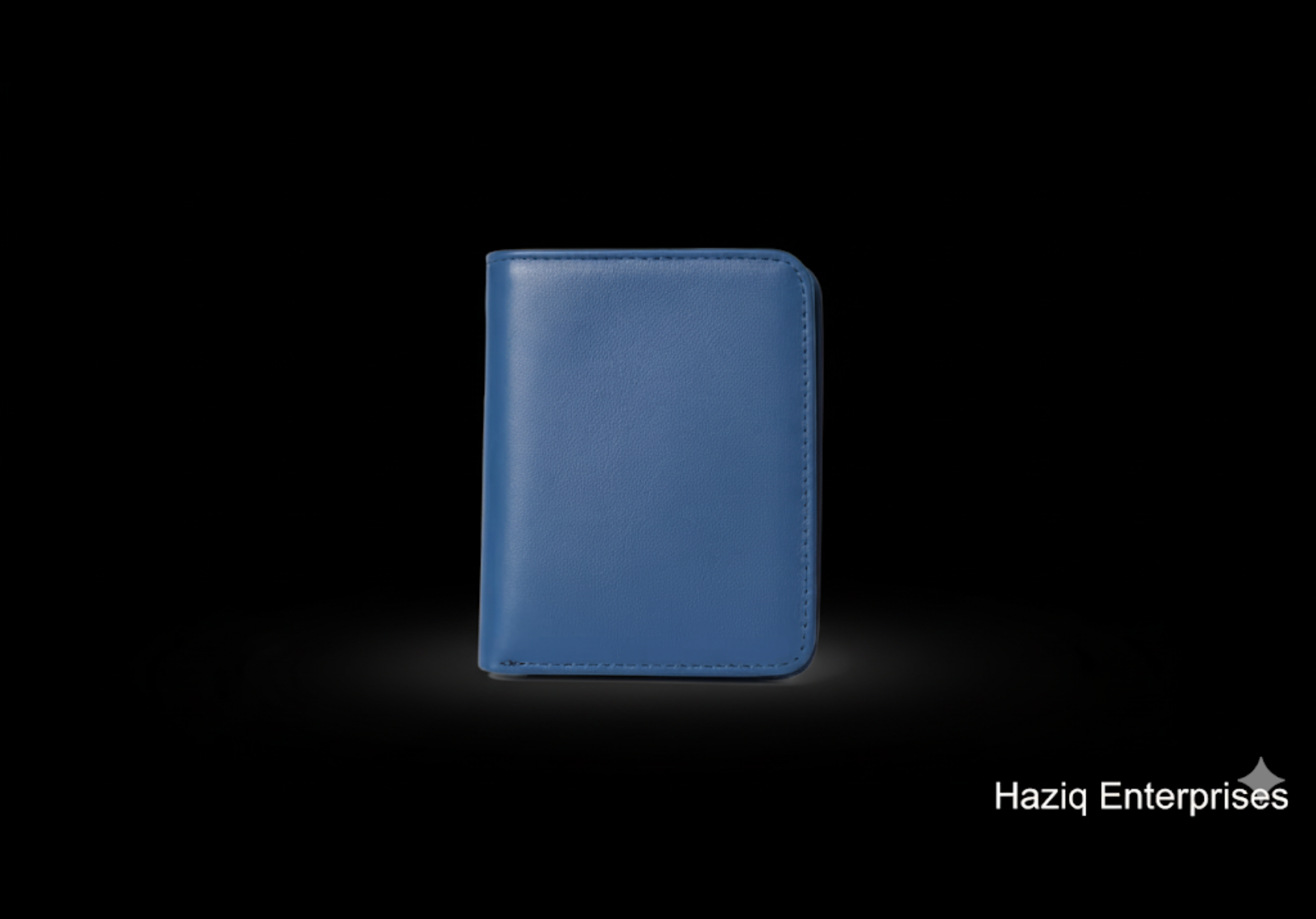 Minimalist Slim Leather Card Holder Wallet | RFID Protected Bi-Fold